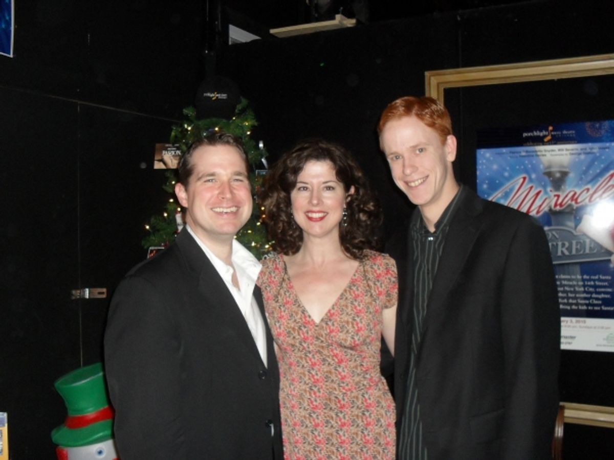 Karl Hamilton, Christa Buck, and Steve Tomlitz at 